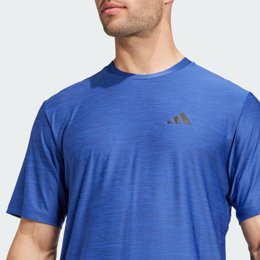 Adidas Train Essential Stretch T-Shirt Men's (Blue IW3361)