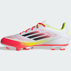 Adidas F50 FG/MG Fooball Boots Men's (White Red IE1243)