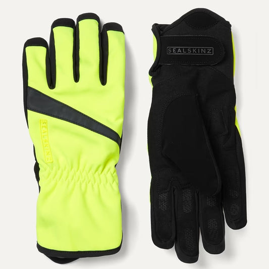 Sealskinz Waterproof Cycling Gloves Men's (Neon Yellow)