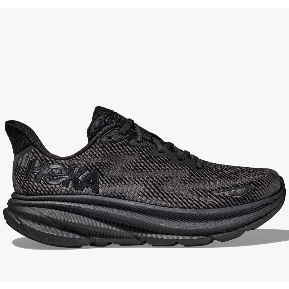 Hoka Clifton 9 Running Shoes Women's UK 9.5 (Black BBLC)