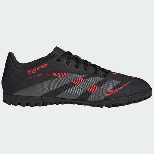 Adidas Predator Club Astro Turf Football Boots Men's (Black Red ID3783)