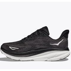 Hoka Clifton 9 Running Shoes Women's UK 9.5(Black White)