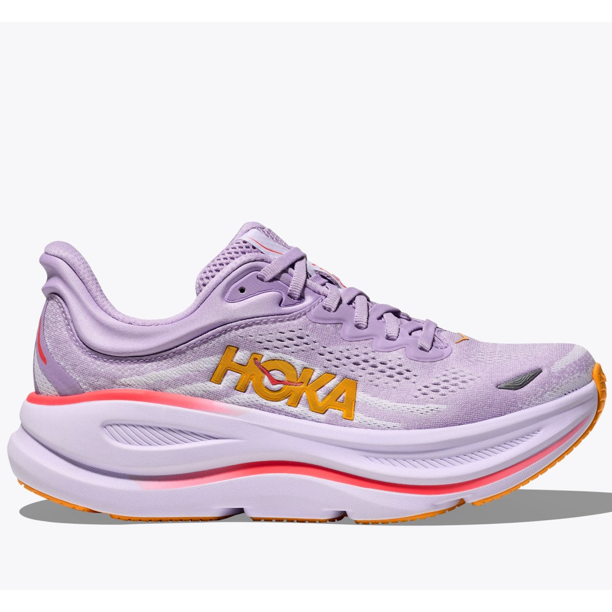 Hoka Bondi 9 Running Shoes Women's Wide (Aster Flower Starlight)