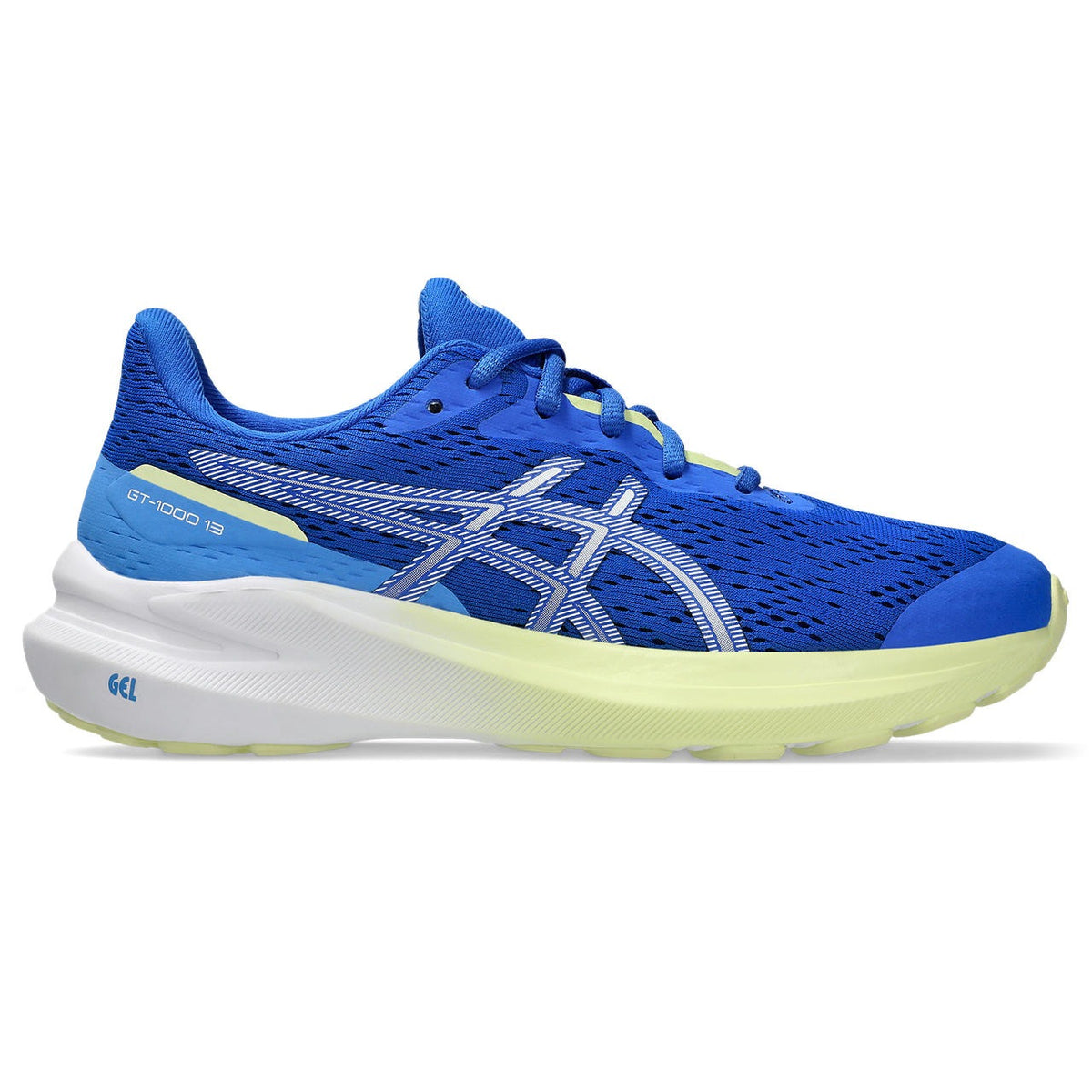 Asics GT-1000 13 GS Running Shoes Kid's (Blue White 404)