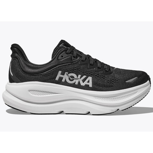 Hoka Bondi 9 Running Shoes Women's (Black White)