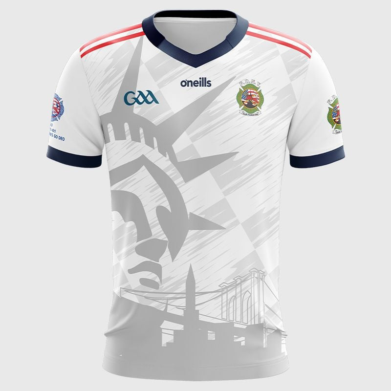 O'Neill's FDNY GAA Jersey 25 Kid's (White Navy)