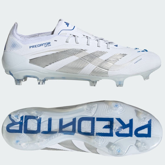 Adidas Predator Elite FG Football Boots Men's (Silver Royal ID3879)