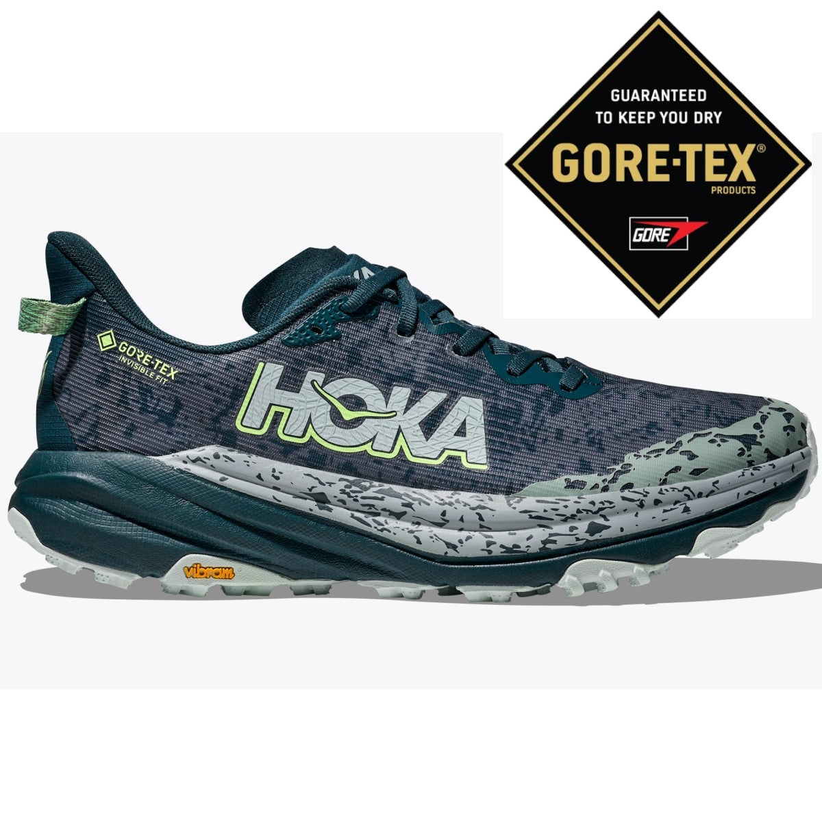 Hoka Speedgoat 6 GoreTex Trail Shoes Men's (Blue Twilight Druzy BZY)