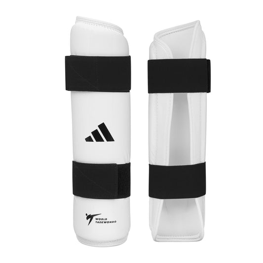 Adidas TKD WT Shin Protectors (White)