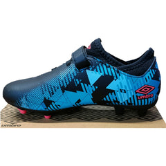 Umbro Formation III Firm Ground Football Boots Kid's (Black Coral MVH)