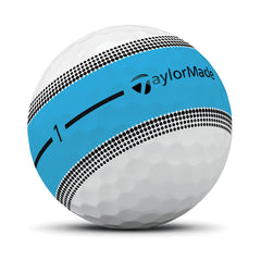 Taylor Made Tour Response Stripe Golf Balls 2025 x 12 (Multicolour)