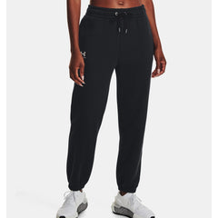 Under Icon Fleece Jogger Pants Women's (Black 001)