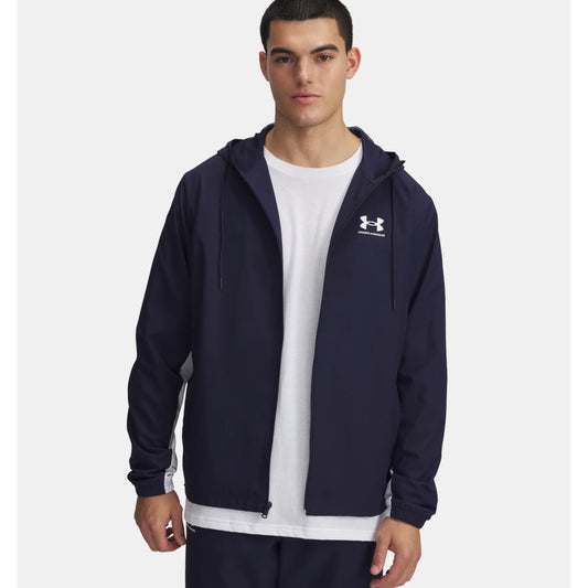 Under Armour Rival Woven Windbreaker Men's (Navy 410)