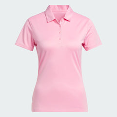 Adidas Solid Performance Polo Shirt Women's (Pink IN9921)