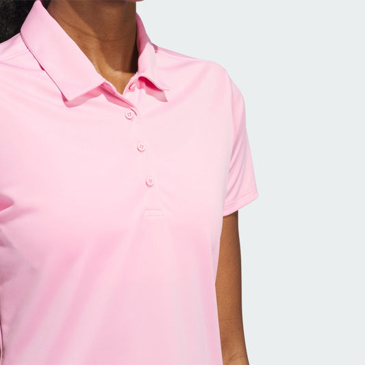 Adidas Solid Performance Polo Shirt Women's (Pink IN9921)