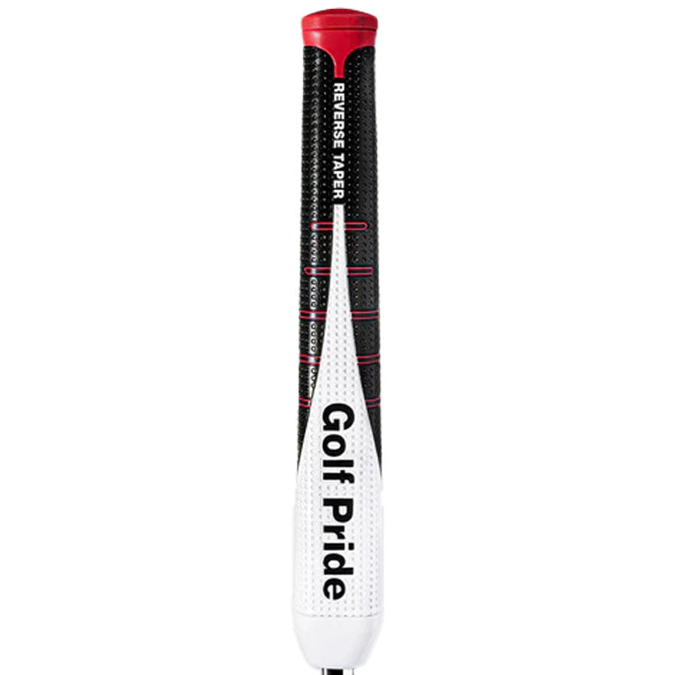 Golf Pride Reverse Taper Putter Round Grip (Black Red EA454+8)