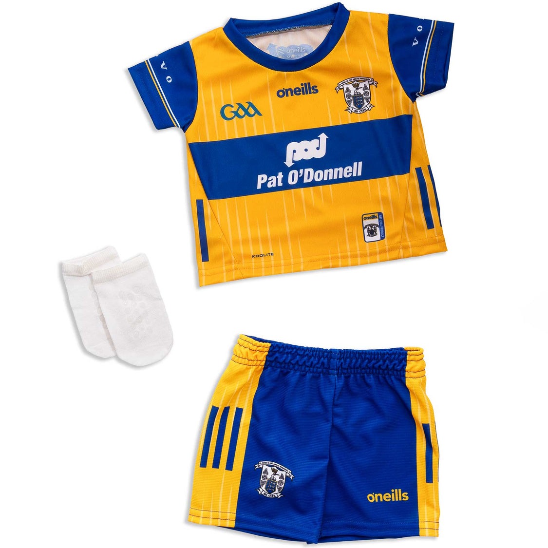 O'Neills Clare GAA Junior Jersey Set 2025