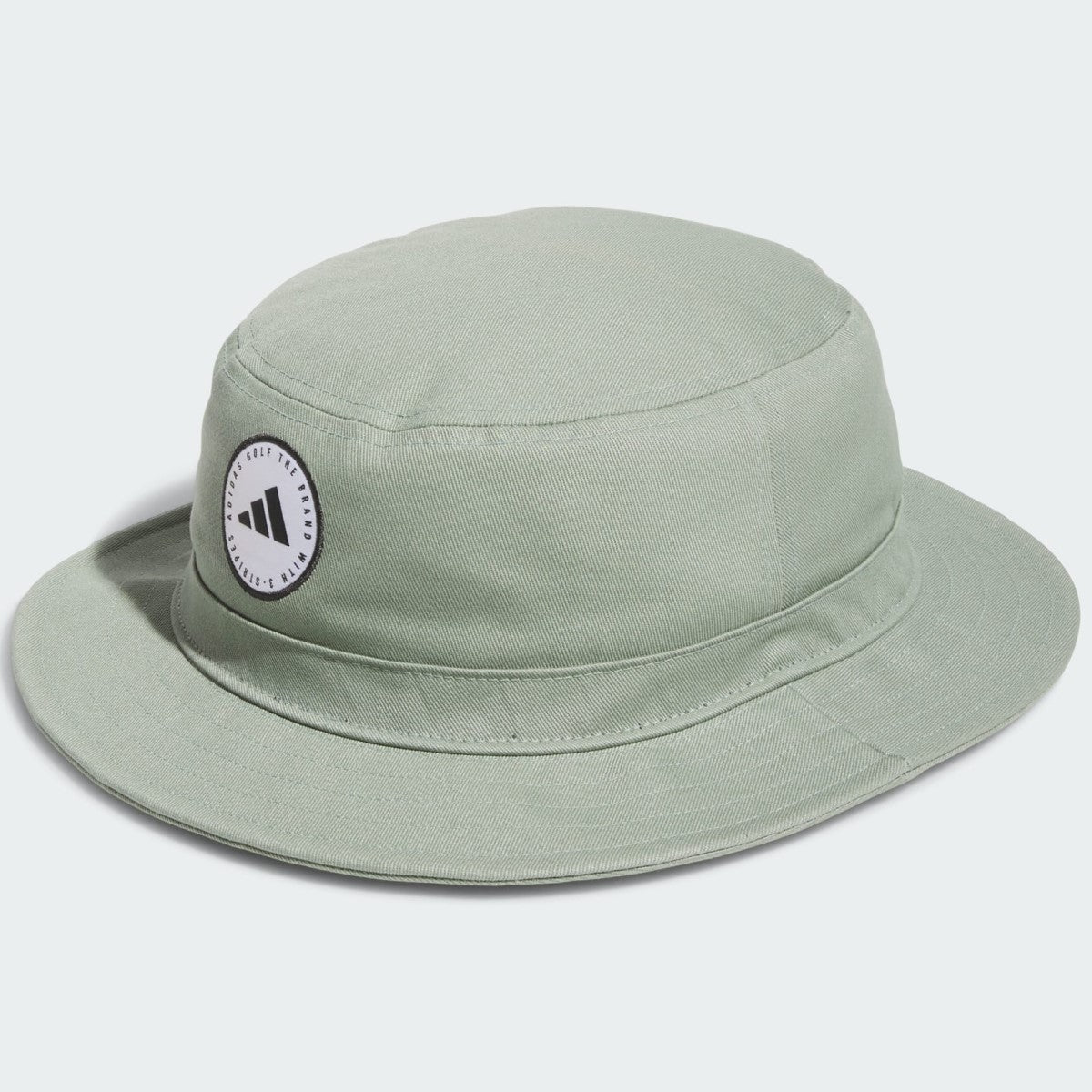 Adidas Solid Cotton Bucket Hat Unisex (Silver Green JI6591)