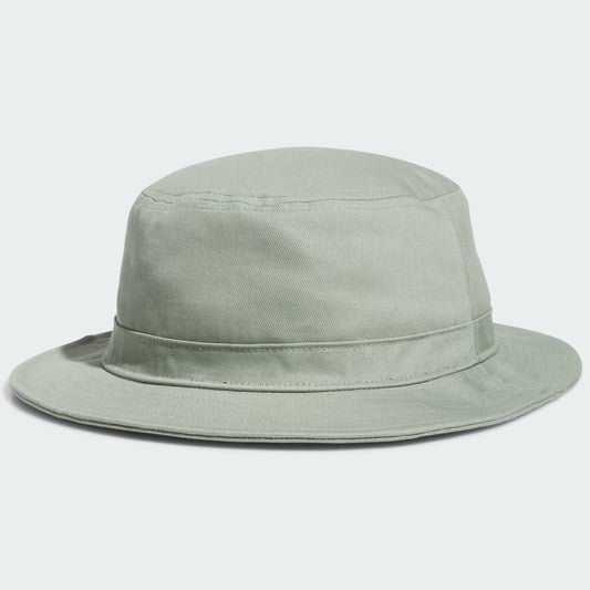 Adidas Solid Cotton Bucket Hat Unisex (Silver Green JI6591)