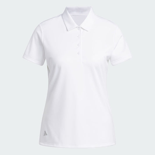 Adidas Solid Performance Polo Shirt Women's (White IP8671)