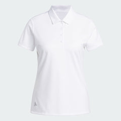 Adidas Solid Performance Polo Shirt Women's (White IP8671)