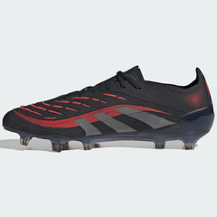 Adidas Predator Elite Firm Ground Football Boots (Black Red ID3878)