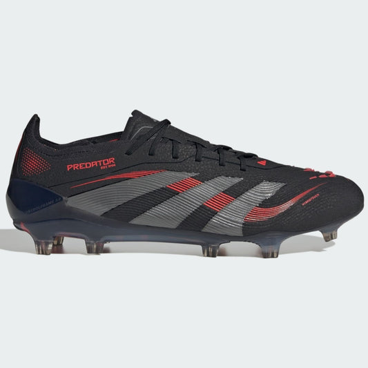 Adidas Predator Elite Firm Ground Football Boots (Black Red ID3878)