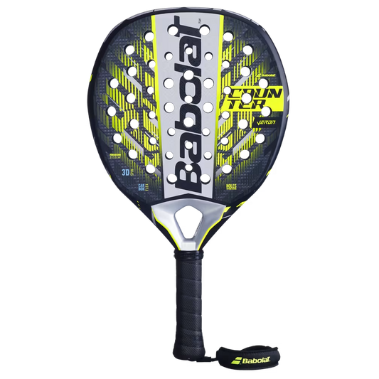 Babolat Counter Veron 25 Padel (Black Yellow)