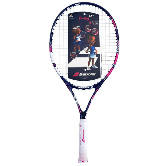 Babolat B Fly 25 Tennis Racket Girls (Blue Pink)