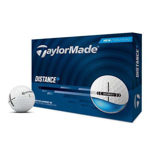 Taylor Made Distance+ 2025 Golf Balls x 12