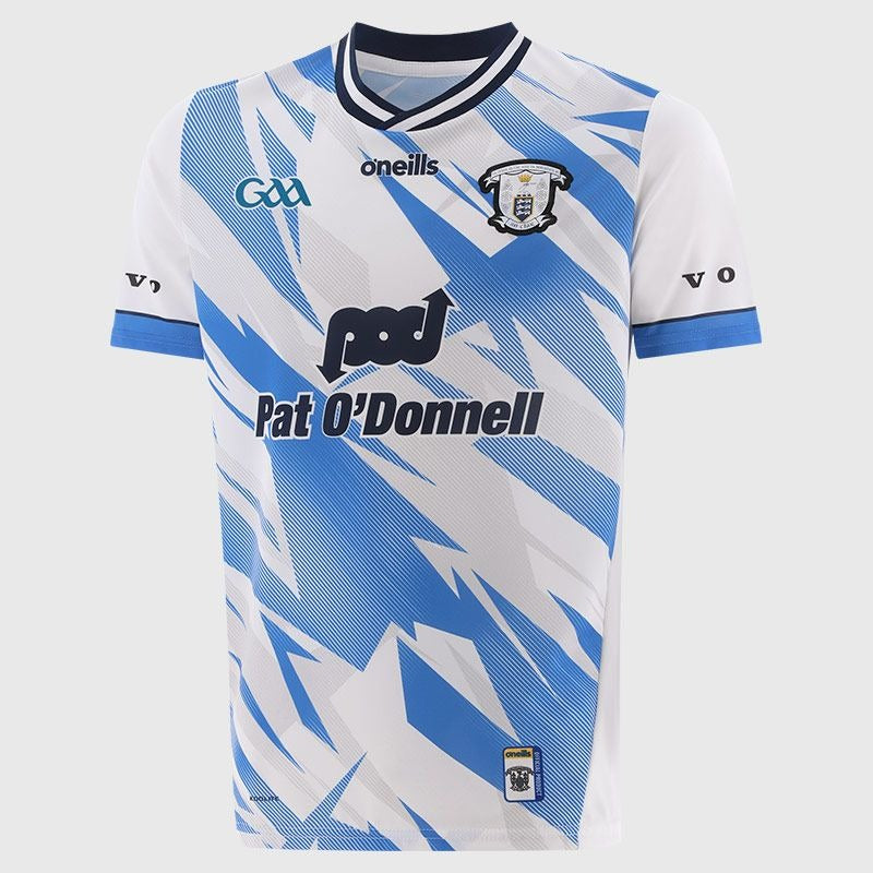 O'Neills Clare GAA Alternative Goal Keeper Jersey 2025 (White Blue)