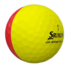 Srixon Q Star Divide Golf Balls x 12 (Yellow Red)