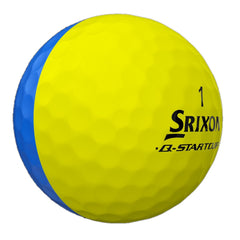 Srixon Q Star Divide Golf Balls x 3 (Yellow Blue)