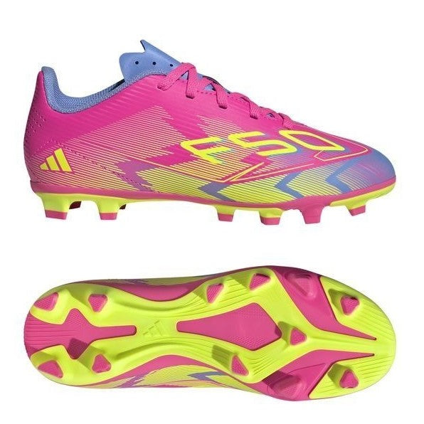 Adidas F50 Club FG Football Boots Infant's (Pink JH6442)