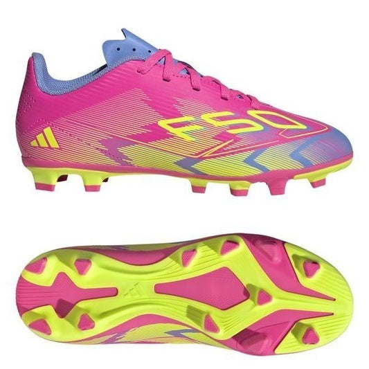 Adidas F50 Club FG Football Boots Kid's (Pink JH6442)