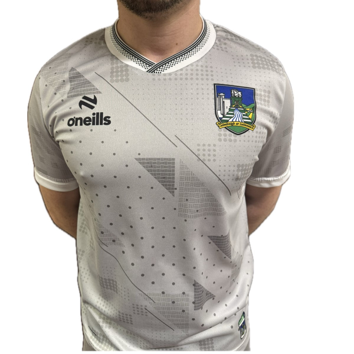 O'Neills Limerick GAA Training Jersey Kid's (Grey)