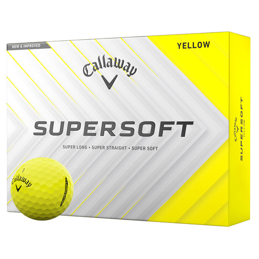 Callaway Supersoft 2025 Golf Balls x 12