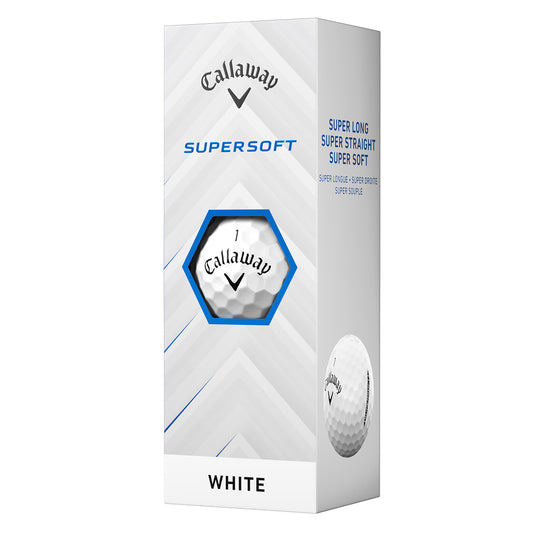 Callaway Supersoft 2025 Golf Balls x 3