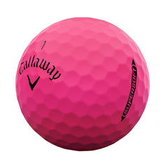 Callaway Supersoft 2025 Golf Balls x 3 (Pink)