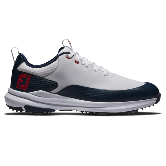 Footjoy Tour Rival Golf Shoes Men's (White Navy Red)