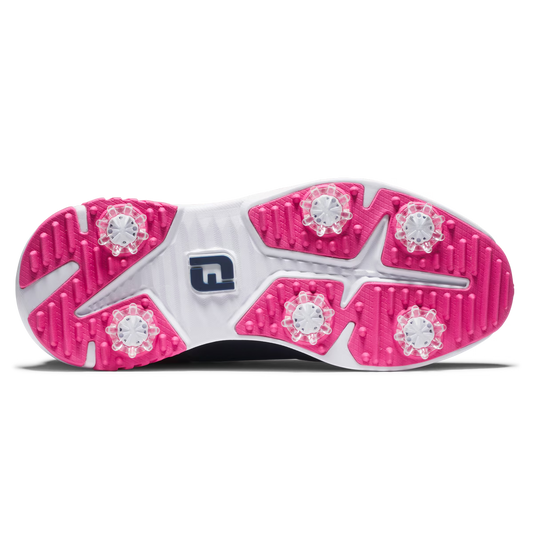 Footjoy Tour Rival Golf Shoes Women's (Navy White Pink)