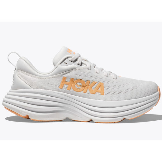 Hoka Bondi 8 Running Shoes Women's (White Cantalope)