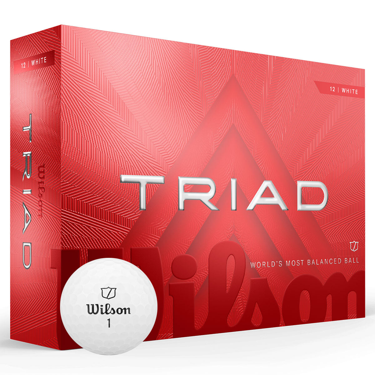 Wilson Triad Golf Balls x 12