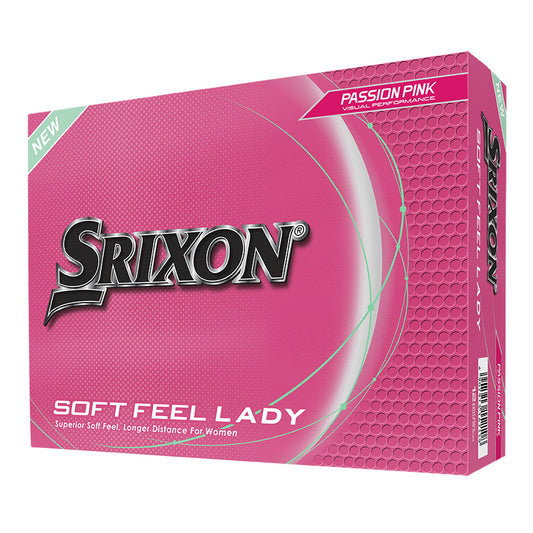Srixon Soft Feel Lady 9 Golf Balls x 12