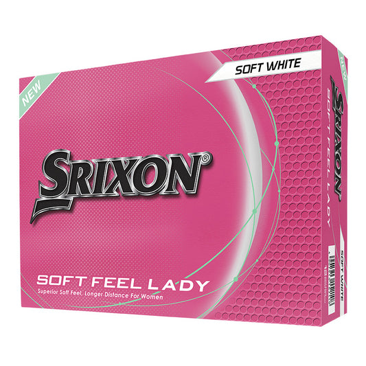 Srixon Soft Feel Lady 9 Golf Balls x 12