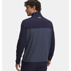 Under Armour Tee To Green Half Zip Top Men's (Navy Grey 411)