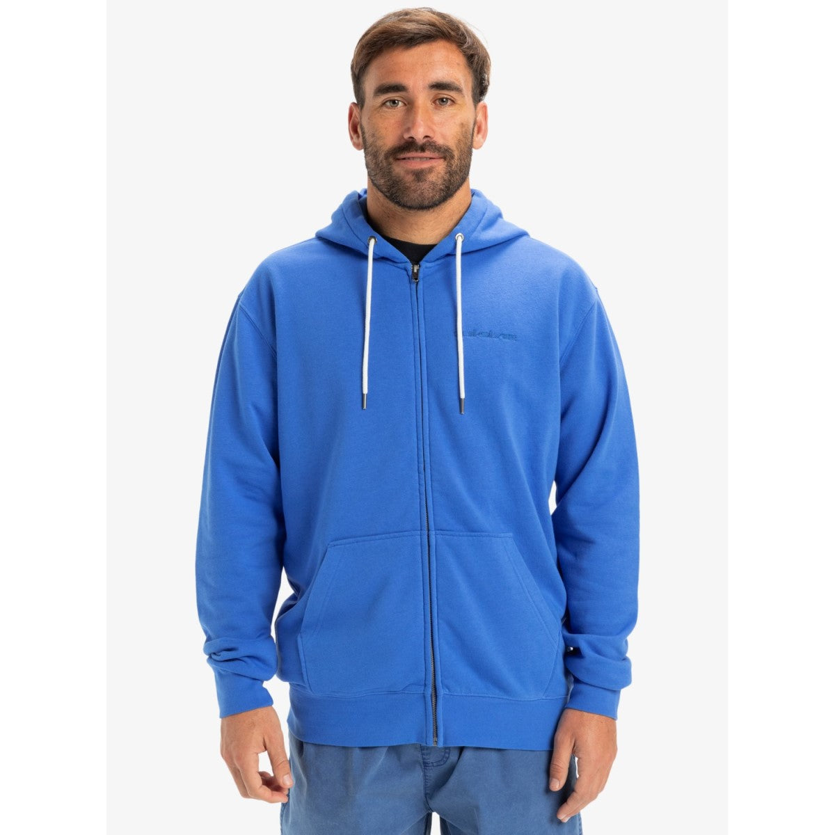 Quiksilver Salt Water Full Zip Hoodie Men's (Nebulas Blue BQV0)