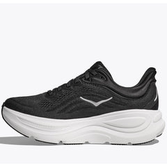Hoka Bondi 9 Running Shoes Men's Wide (Black White)