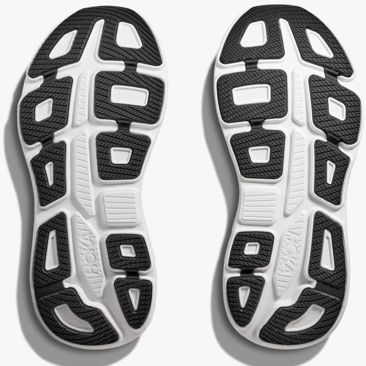 Hoka Bondi 9 Running Shoes Men's Wide (Black White)