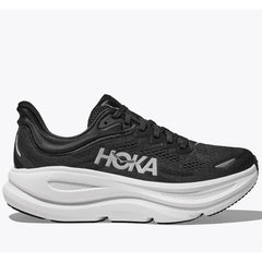 Hoka Bondi 9 Running Shoes Men's Wide (Black White)